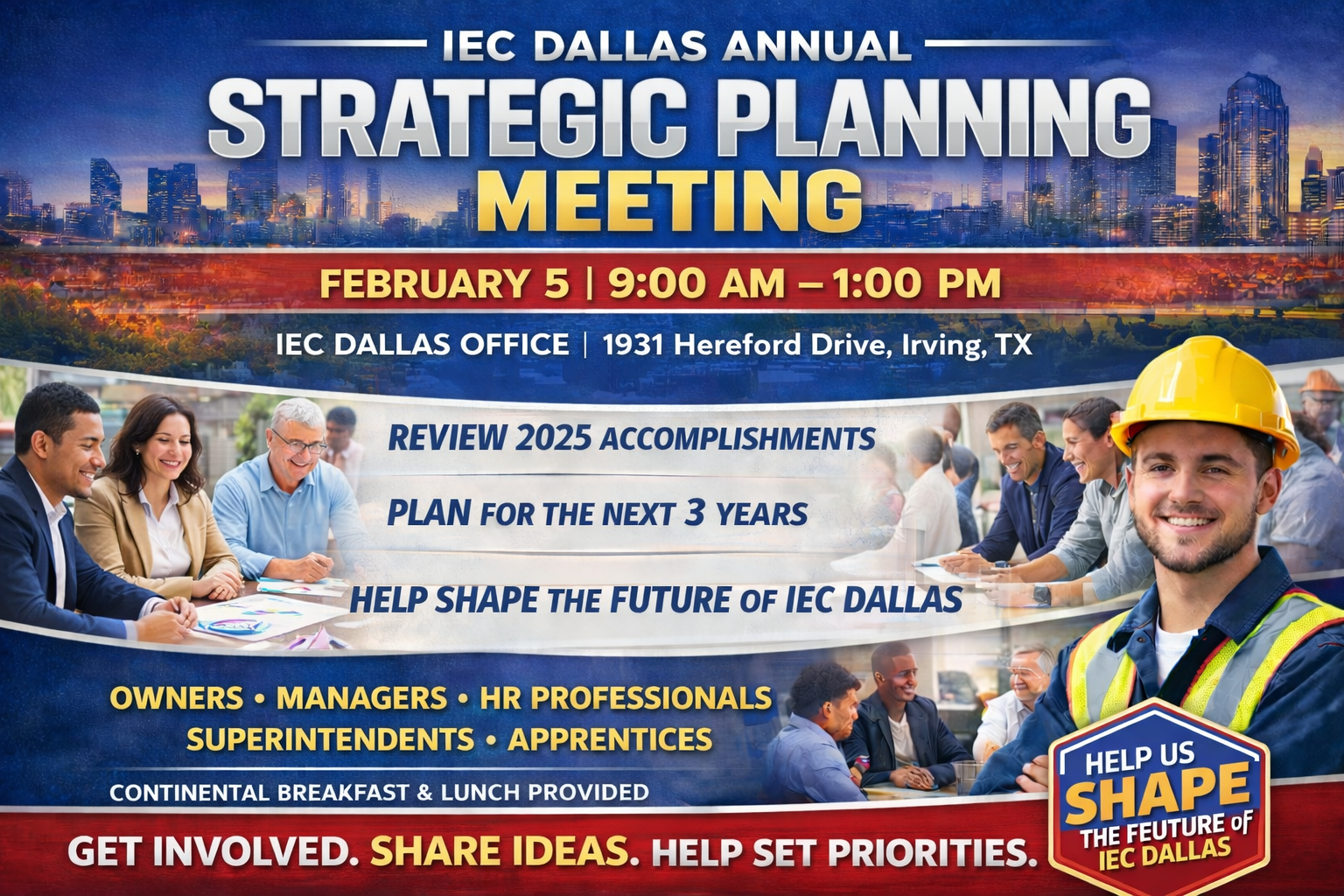 IEC Dallas Annual Strategic Planning Meeting