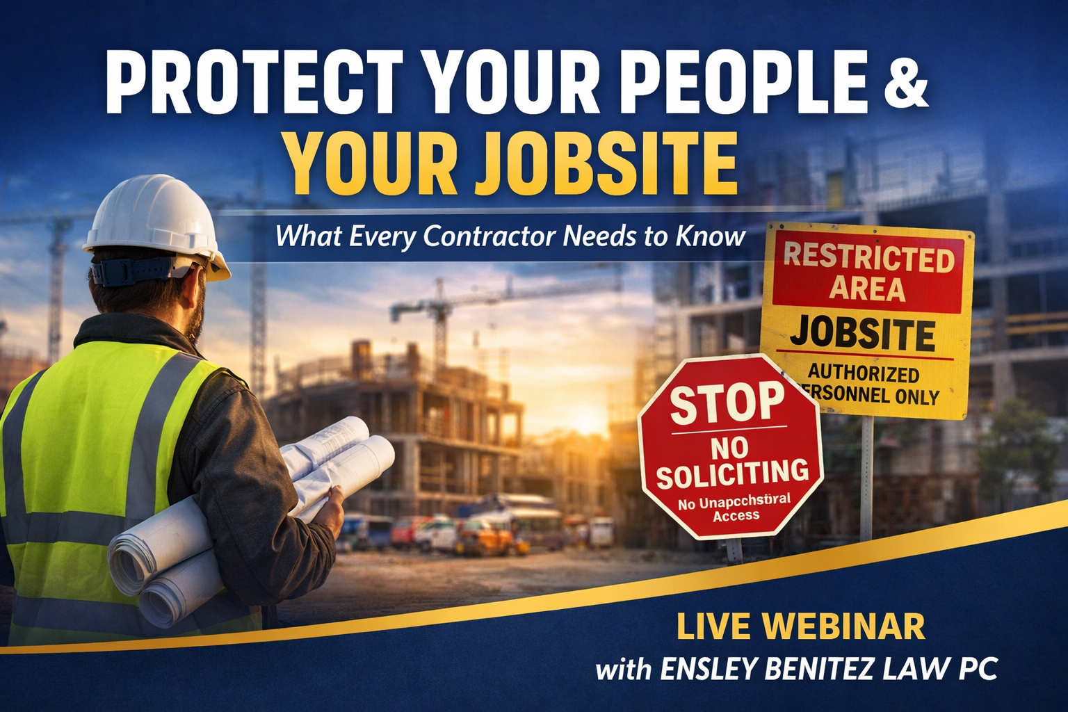 Protecting Your Jobsite from Unauthorized Solicitation & Recruiting